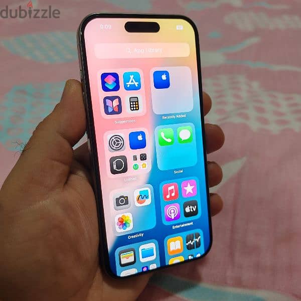 iphone 15 pro. معلهوش ضريبة كسر زيروو حرفيا اكنه جديد تماما 4