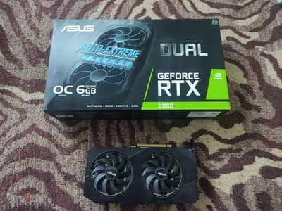 Asus rtx 2060 6g dual fan