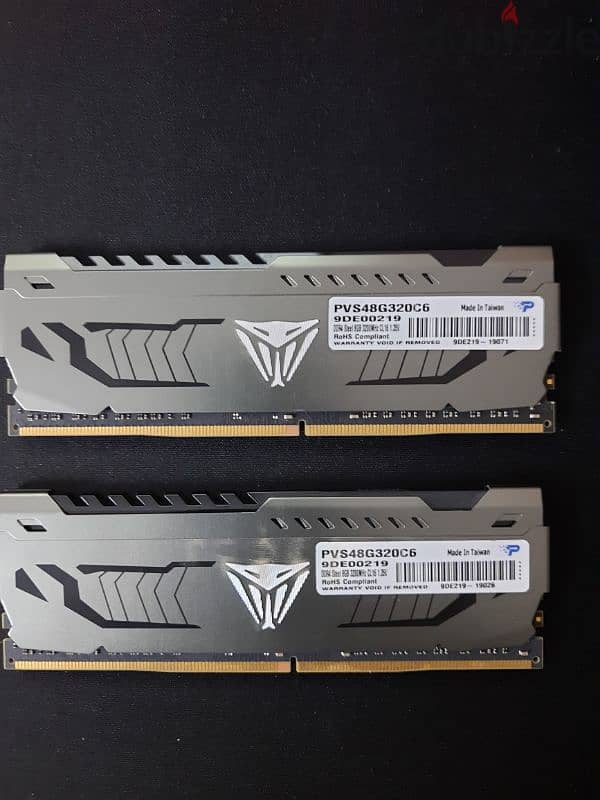 ram 2x8 patriot viper steel ddr4 16 giga 3200mhz 1