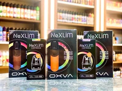 نكسليم اوكساف فيب جديد متبرشم NEXLIM OXVA smoking Pod vape