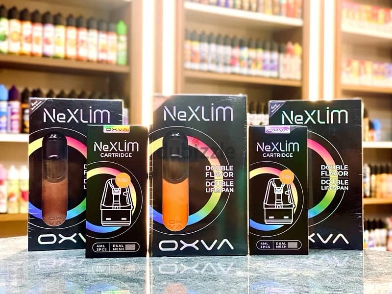 نكسليم اوكساف فيب جديد متبرشم NEXLIM OXVA smoking Pod vape 0