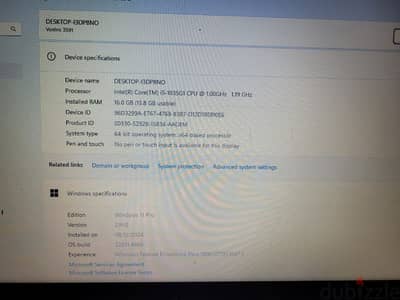 Dell laptop  excellent  condition