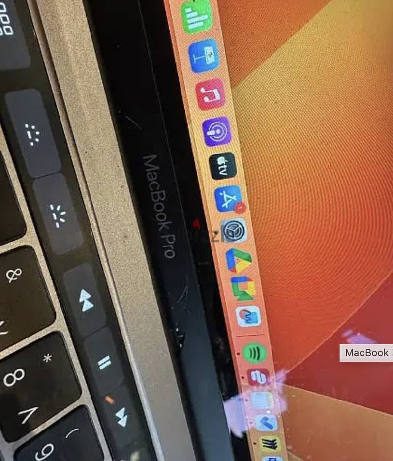 Macbook Pro 2019 Touchbar 1