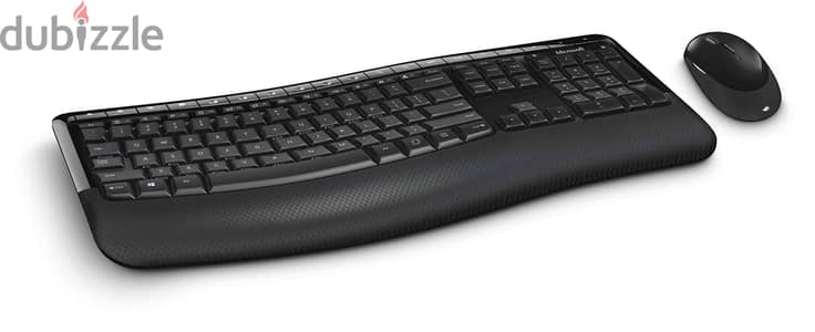 Microsoft Wireless Comfort Desktop 5050, English And Arabic Keyboard