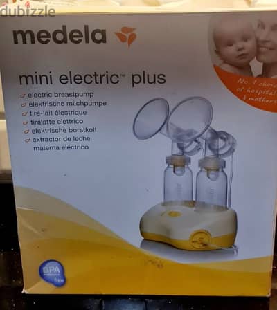 جهاز شفط كهربائي مزدوج للرضاعة ماركة Medela السويسرية