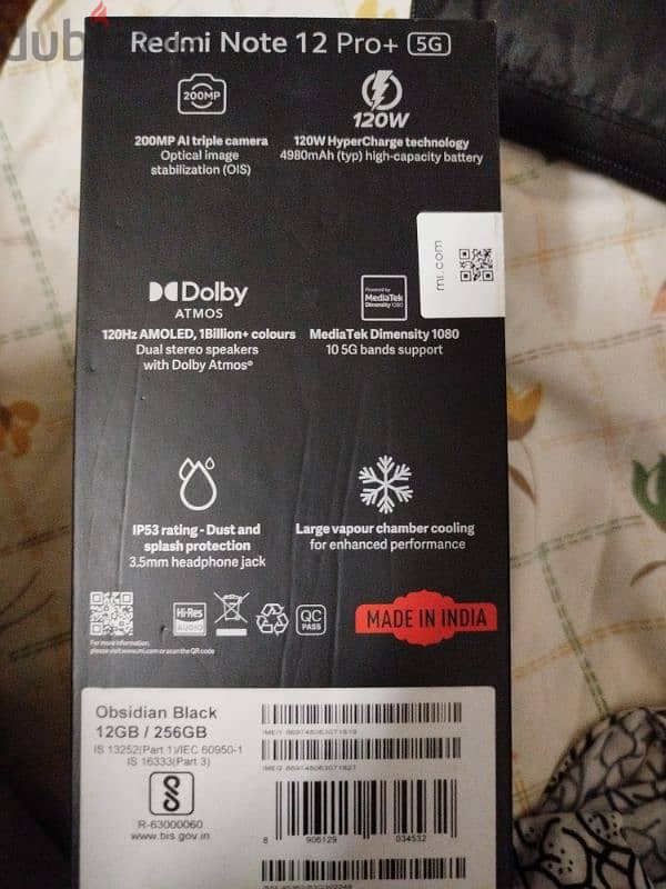 redmi 12 pro plus 5g 256 giga 1