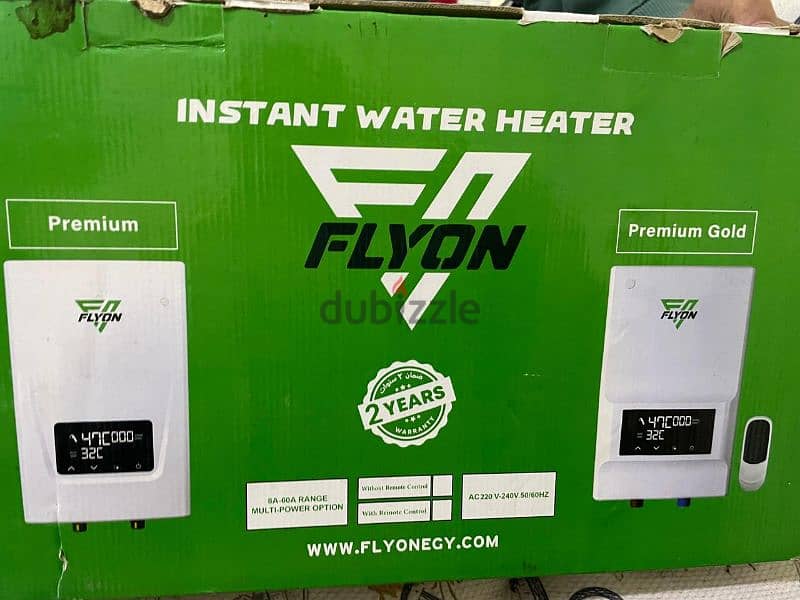 flyon water heater instant 13.5 1