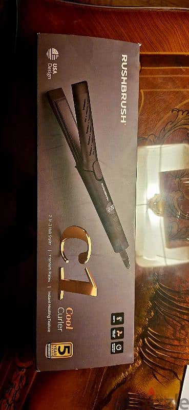 Rush Brush C1 cool curler 2-in-1 Hair Styler 3