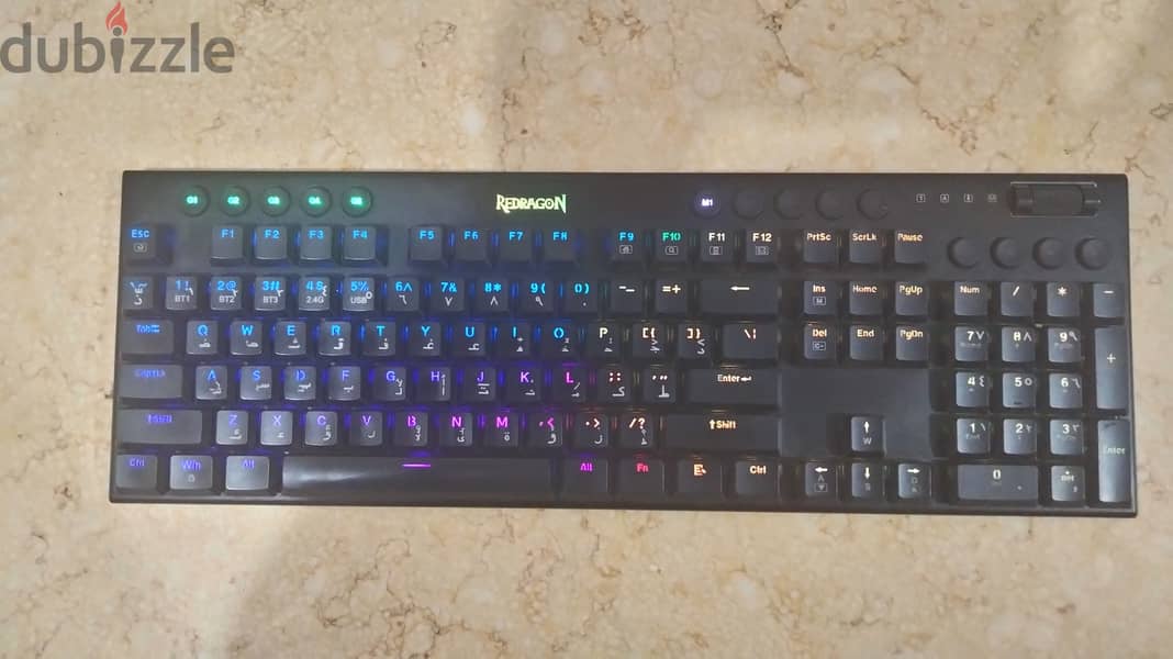 Redragon K618 Horus Full RGB Mechanical Keyboard 2