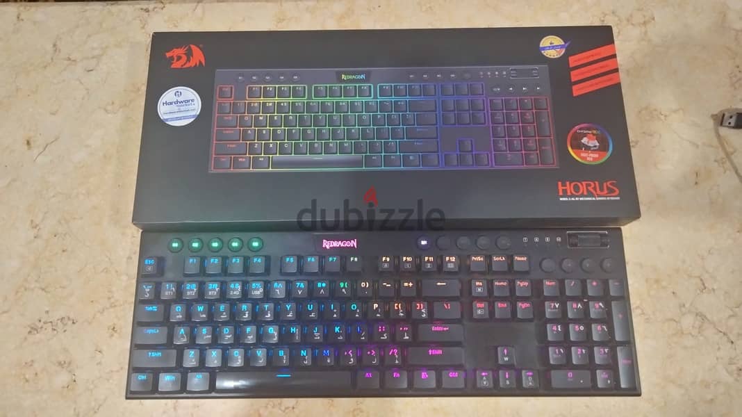 Redragon K618 Horus Full RGB Mechanical Keyboard 3