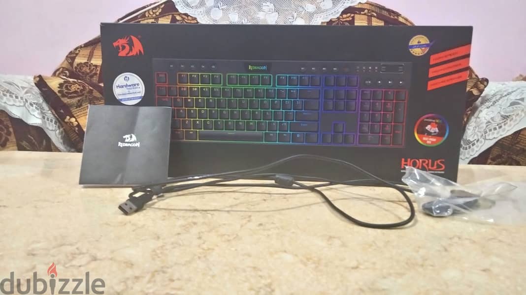 Redragon K618 Horus Full RGB Mechanical Keyboard 4