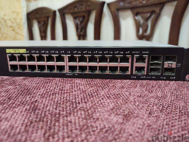 Cisco SG350-28 Port Gigabit PoE Managed Switch 1