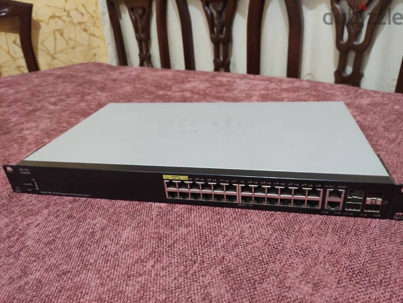 Cisco SG350-28 Port Gigabit PoE Managed Switch 3