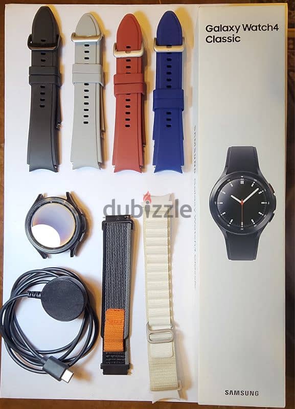 Samsung Galaxy Watch 4 Classic 46mm ( حالة ممتازة) 2