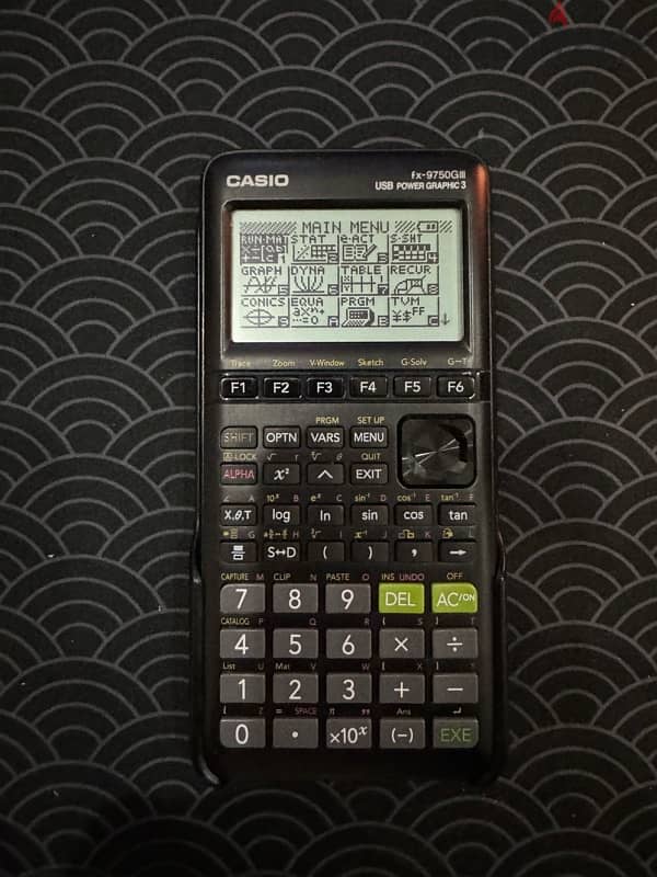 Graphic Calculator Casio fx-9750GIII USB Power Graphic 3 2