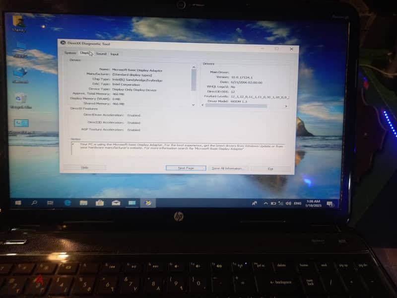 Hp pavilion g6 Core i3 2