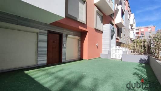 Duplex with garden for sale, with a 50% down payment, fully finished, with furniture and electrical appliances, in New Cairo, Fifth Settlement, at the