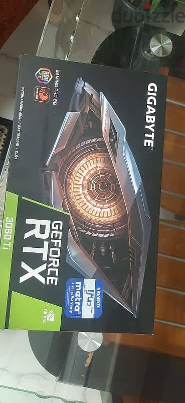 كارت شاشة  rtx3060ti pro 3fan 2