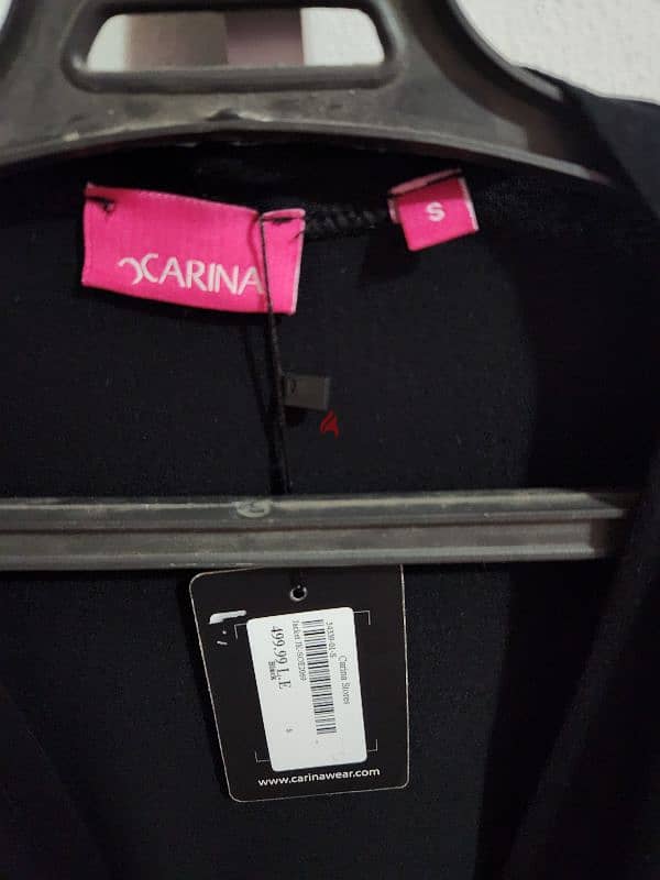 carina black cardigan 1