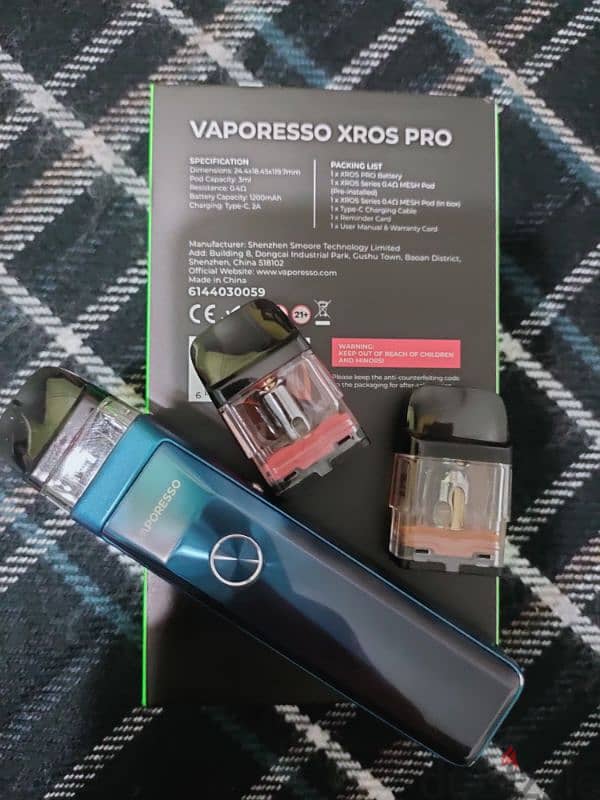 Vapresso pod  Xros Pro Used - بود فابريسو اكسروس برو 7