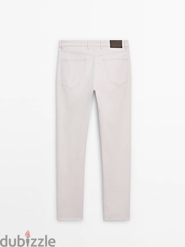 BRAND NEW WHITE MASSIMO DUTTI FIT JEANS 32x32 1