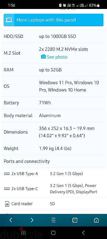 Lenovo Thinkpad 16p gen2 8