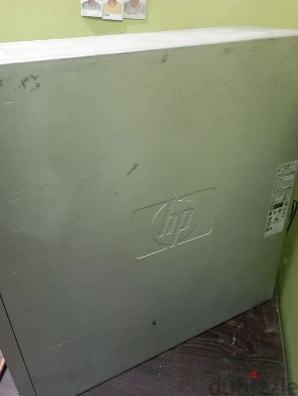 كيسه hp z400 مع أضافه كرت شاشه rx470 3