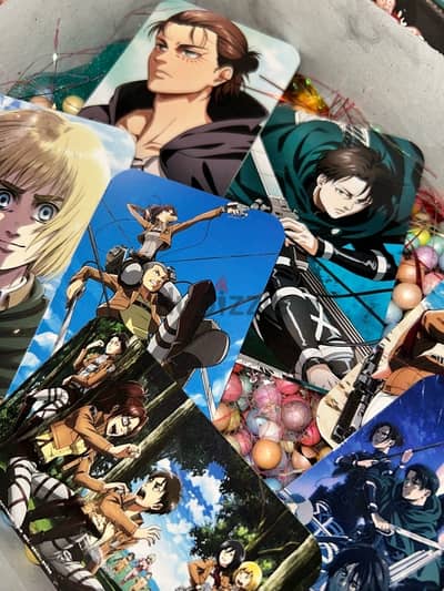 attack on titans photocards هجوم العملاقه فوتو كاردز