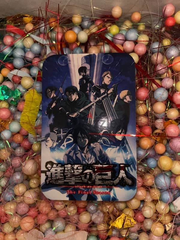 attack on titans photocards هجوم العملاقه فوتو كاردز 6