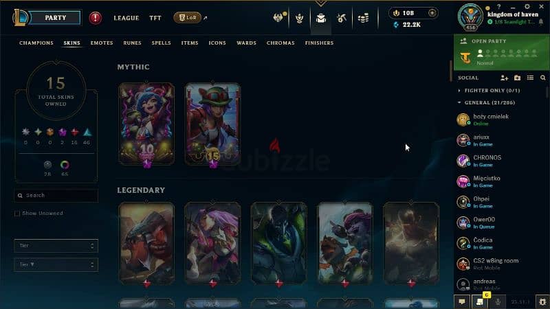 league of legends account for sale 4