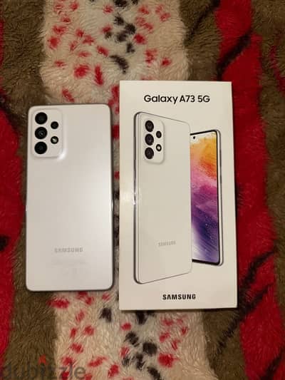 Samsung galaxy A73 5g white