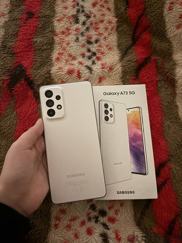 Samsung galaxy A73 5g white 2