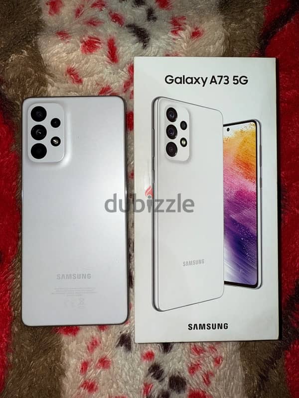 Samsung galaxy A73 5g white 7