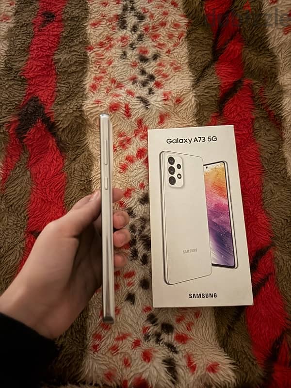 Samsung galaxy A73 5g white 10