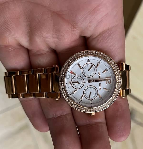 michael kors rose gold watch 2