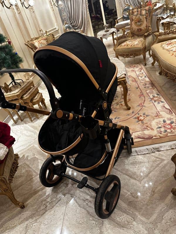 Like-New belecoo baby stroller مشاية بيليكو كالجديدة 2