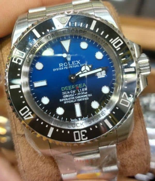 Rolex  Deep sea dweller bleu mirror 0riginal 3