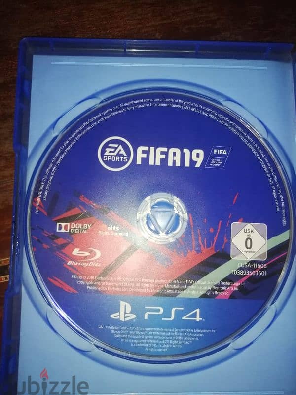 CD FIFA 19 ENGLISH _ Ps4 - used 1