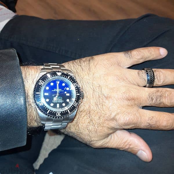 Rolex  Deep sea dweller bleu mirror 0riginal 12