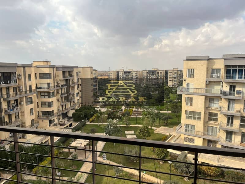 I own a 167 sqm apartment with a wide garden view at a commercial price in the most luxurious and beautiful phase of Madinaty, B8, Group 83. 0