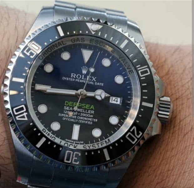 Rolex  Deep sea dweller bleu mirror 0riginal 3