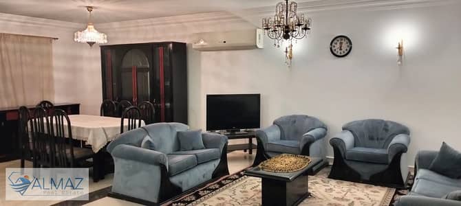 Furnished apartment for rent in Al Yasmine 4 villas in the First Settlement