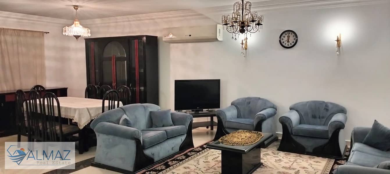 Furnished apartment for rent in Al Yasmine 4 villas in the First Settlement 0