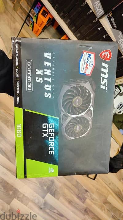 GTX 1660 with box used like new