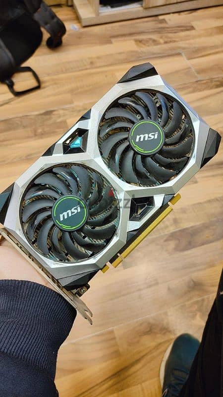 GTX 1660 with box used like new 1