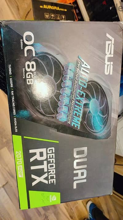 RTX 2070 super with box