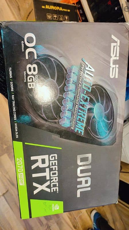 RTX 2070 super with box 0