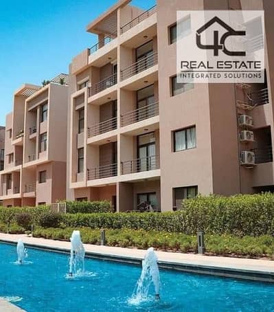 Apartment in prime location 130 m fully finished with view on land scape for sale with lowest down payment and instalment in fifth square compound