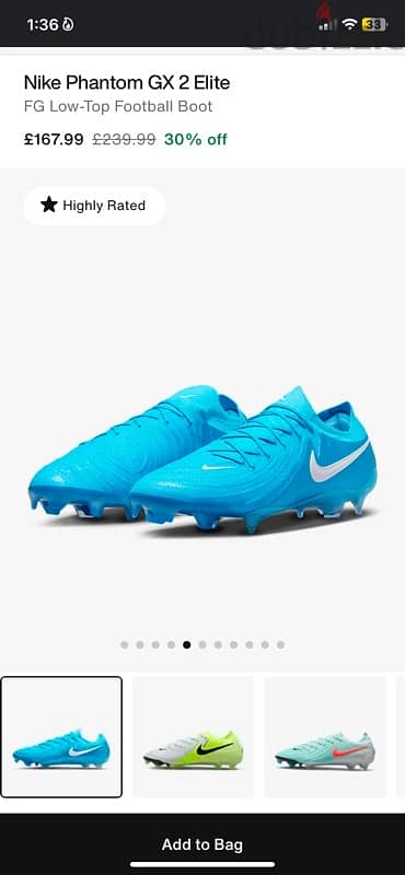 shoes football Nike phantom Gx 2 7