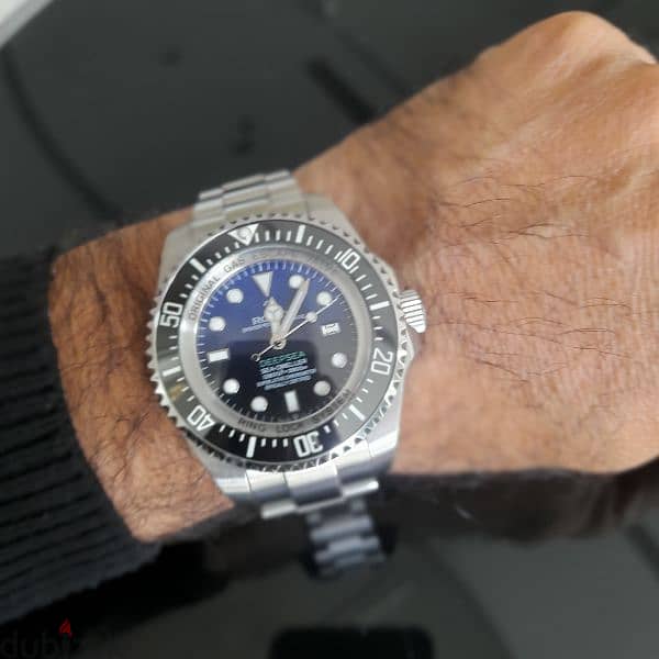 Rolex  Deep sea dweller bleu mirror 0riginal 4